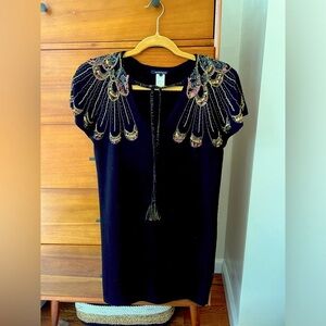 Nanette Lepore sequin shift dress